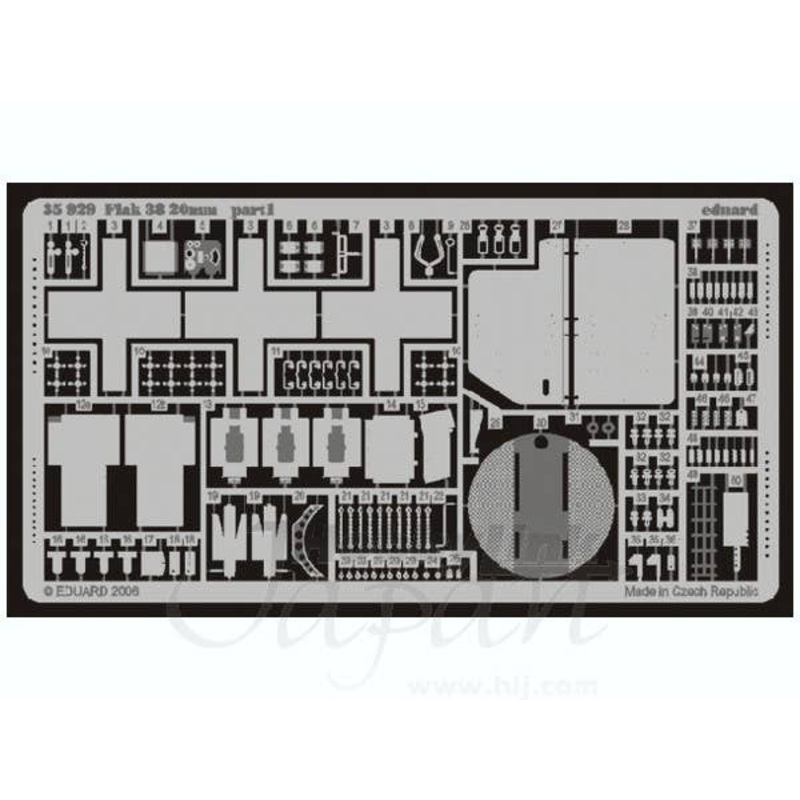 1/35 Flak 38 20mm (for Tristar 010)