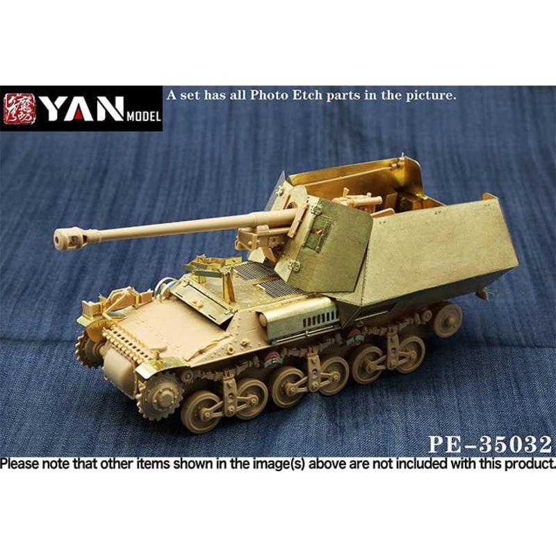 1/35 German Jagdpanzer Marder I (sd.kfz135)  PE set  for TAMIYA 35370