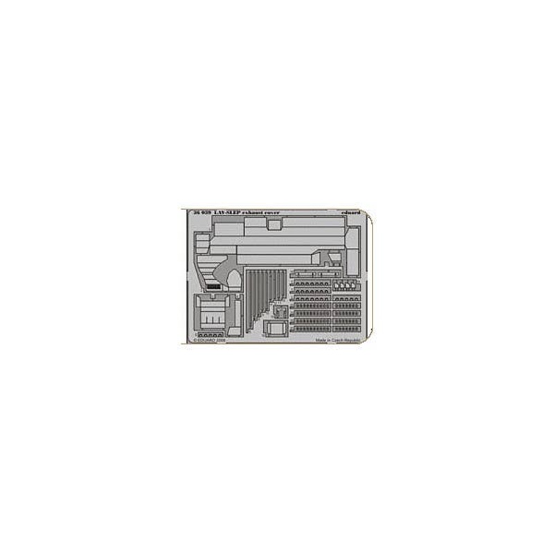 1/35 LAV-SLEP exhaust cover (for Trumpeter)