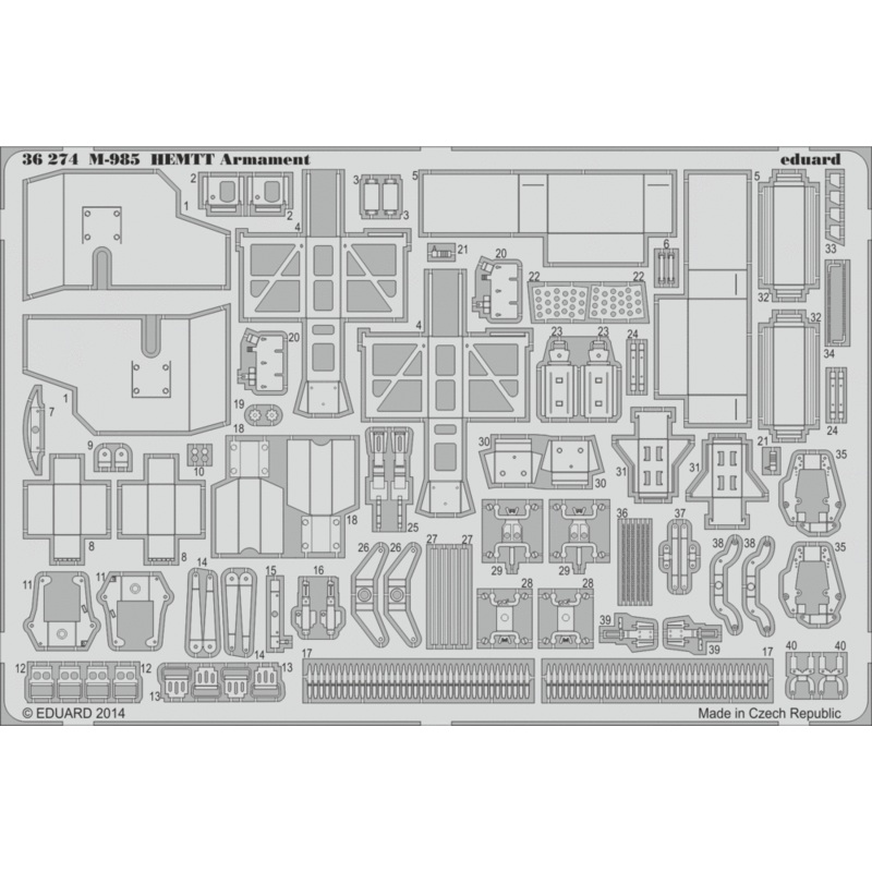 1/35 M-985 HEMTT Armament