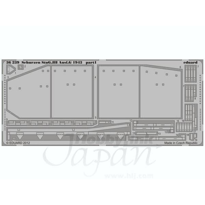 1/35 Schurzen StuG.III Ausf.G 1943 (Dragon 6581)
