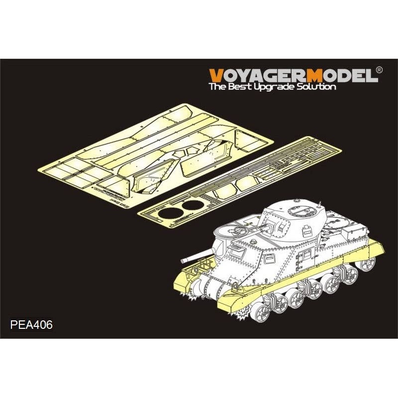 1/35 WWII British Grant Medium Tank Track Covers (for TAKOM)