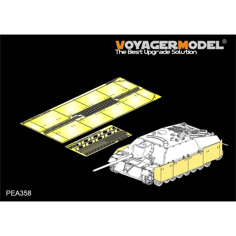1/35 WWII German Jagdpanzer IV Schurzen for Tamiya