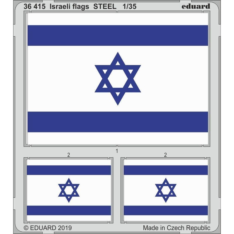 1/35 Israeli Flags