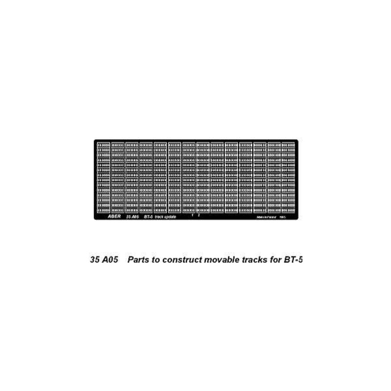 1/35 Parts to Construct Movable Tracks for BT-5