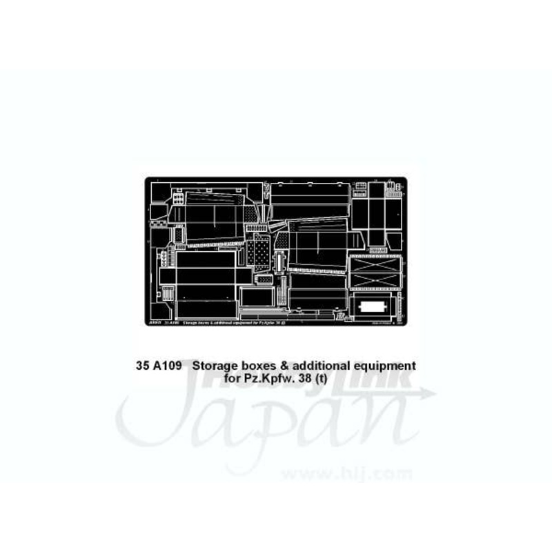 1/35 Storage Boxes & Additional Equipment for Pz.Kpfw. 38(t)