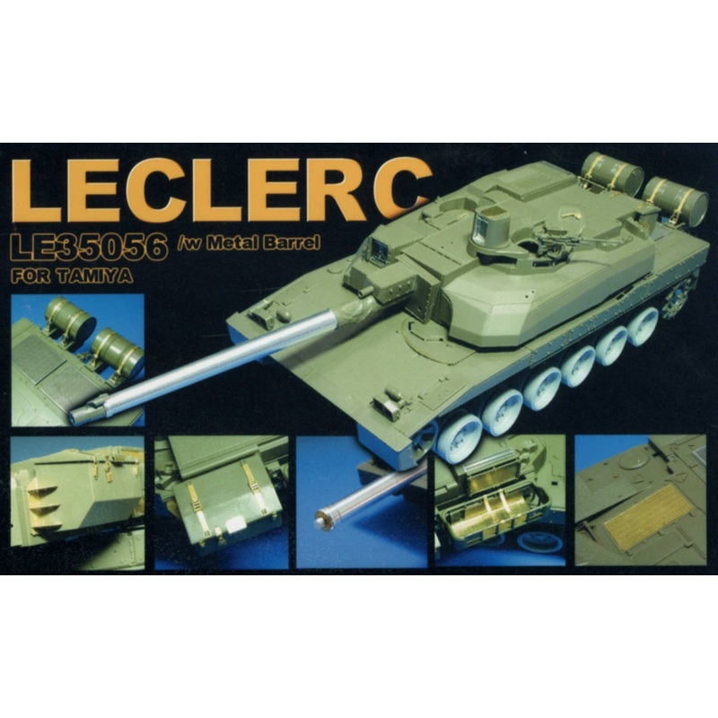 1/35 Tamiya French Leclerc MBT Photo-Etched/Metal Barr