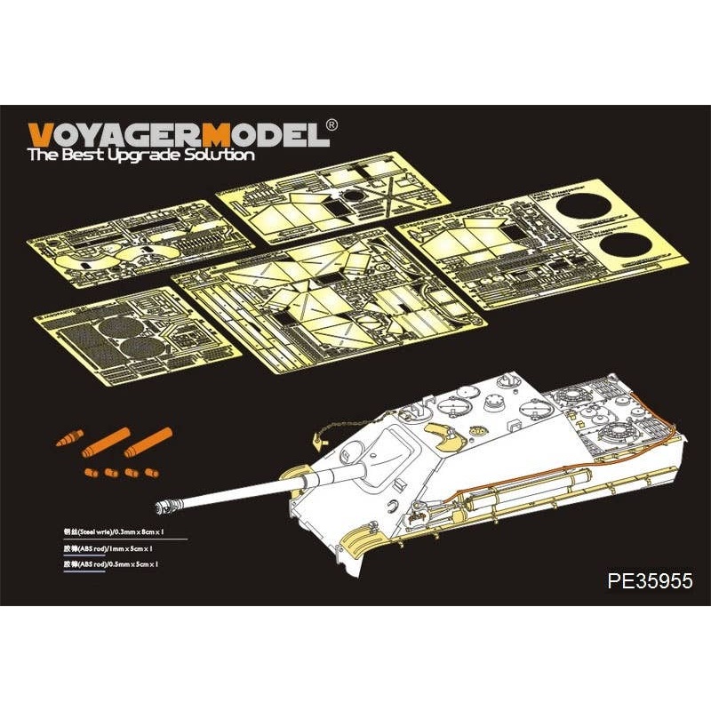 1/35 WWII Jagdpanther G1 Version (for Meng)