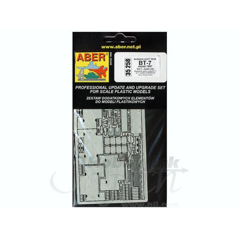 1/35 BT-7 (1937) #1 Photo-Etched Parts (Tamiya)