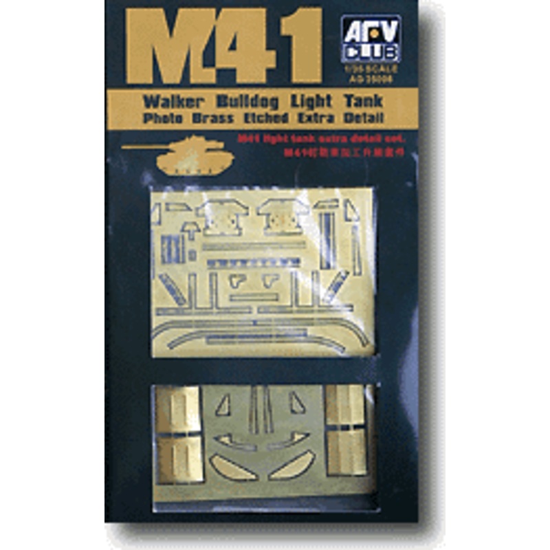 1/35 JGSDF M41 Tank Photo-Etched Parts