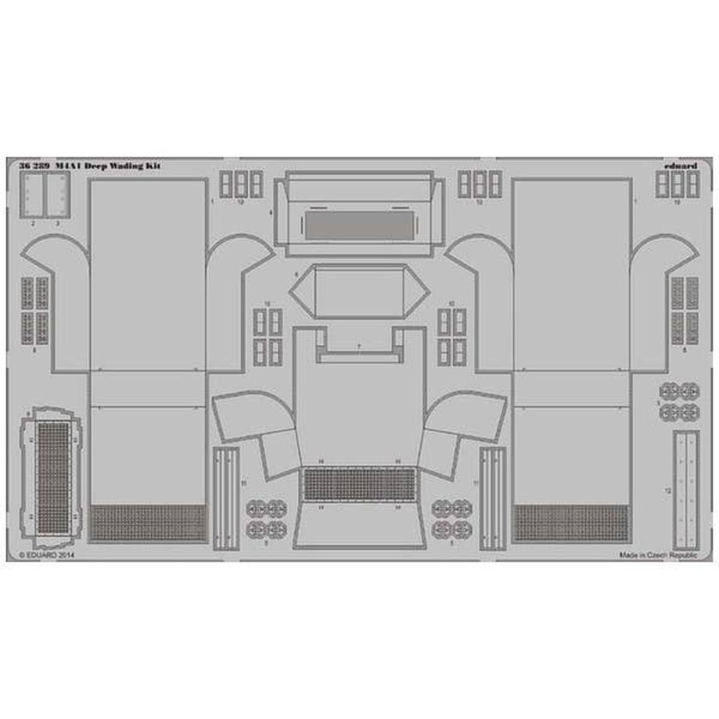 1/35 M4A1 Deep Wading Kit (for Eduard)