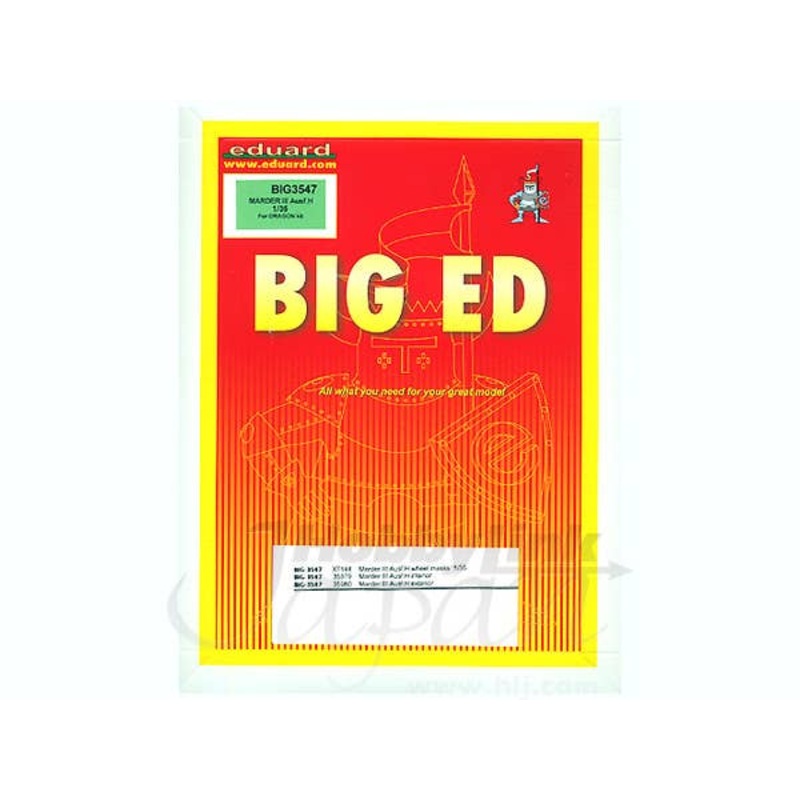 1/35 Marder III Ausf.H (for Dragon) Big Ed set