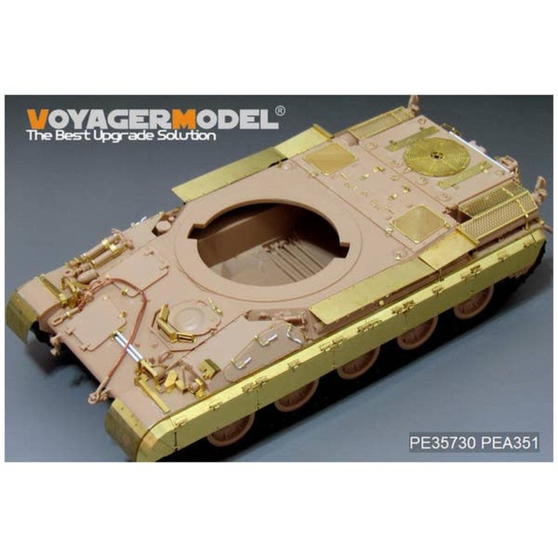 1/35 Modern French AMX-30B2 MBT Track Covers (For Meng)