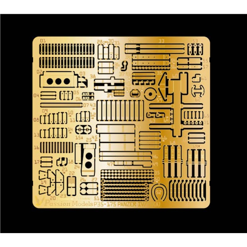 1/35 Panzer IV / 70 (A) Photo-etched Parts Set [for Tamiya MM35381]