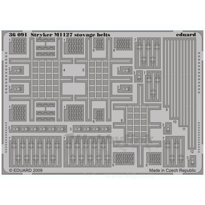 1/35 Stryker M1127 Stowage Belts (for Trumpeter)