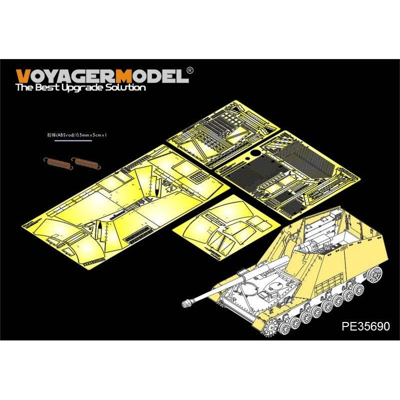 1/35 WWII German Sd.Kfz.164 Nashorn Amour Plate/Fenders for Dragon