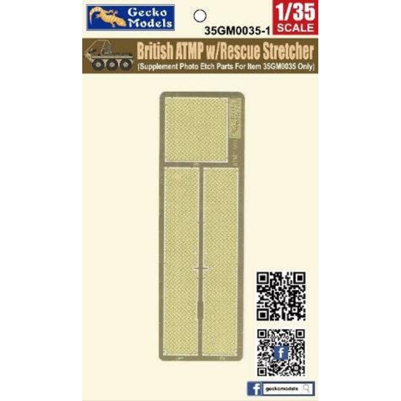 1/35 Etching Parts For The Current British Army ATMP  (for GEC35GM0035 Only)