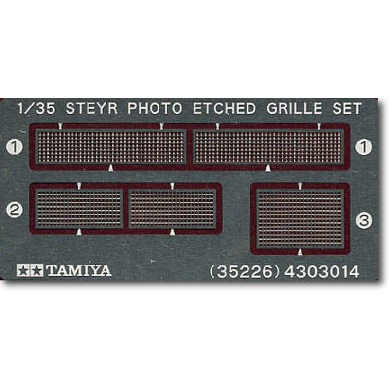 1/35 German Steyr Photo-etched Grille Set