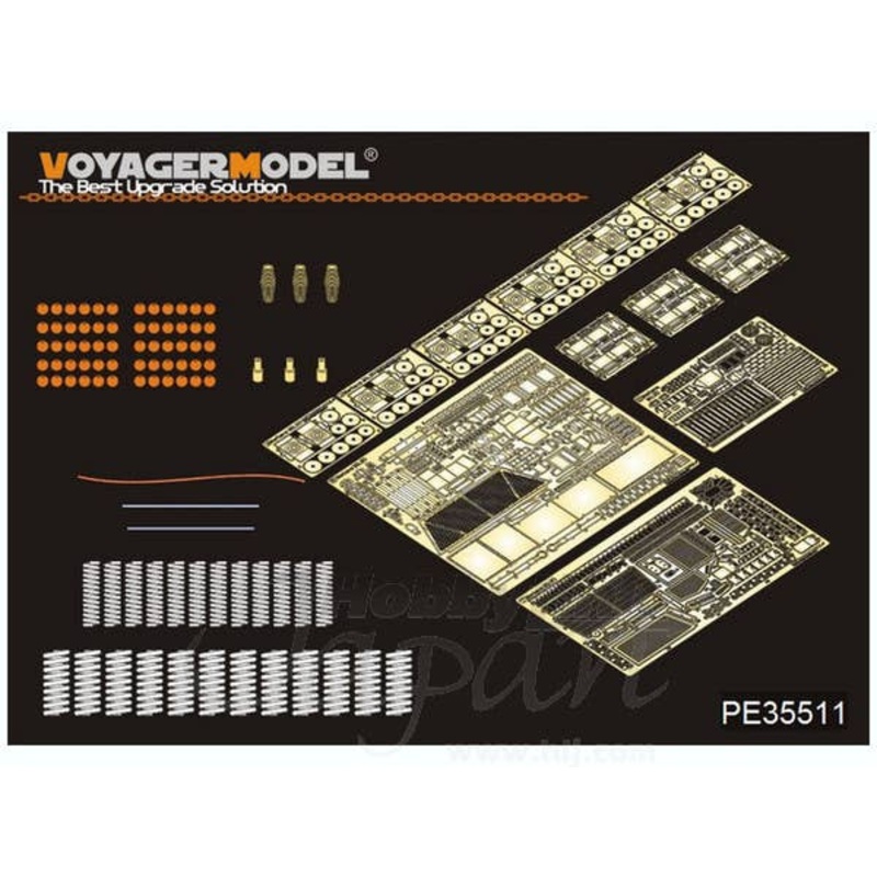 1/35 IDF Merkava Mk.3D MBT Detail Parts w/chains (Hobby Boss)