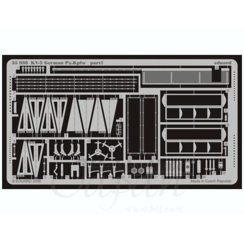 1/35 KV-2 German Pz.Kpfw (for Trumpeter 00367)