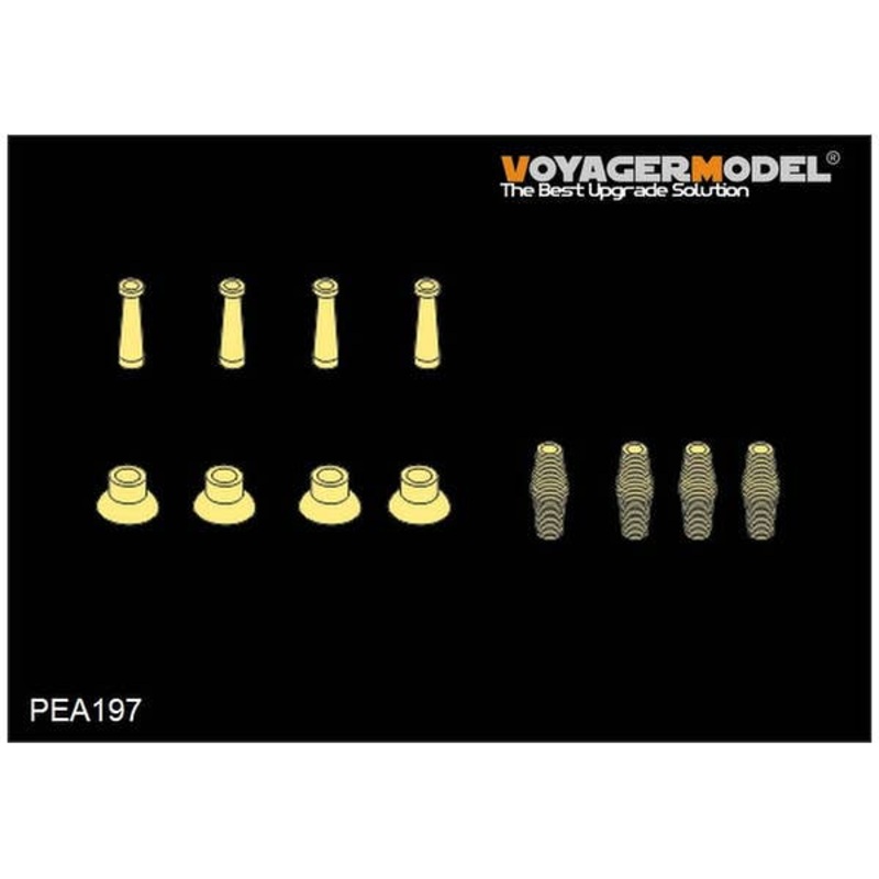 1/35 Modern US AFV Antenna Base Set 1 (Quad Set)
