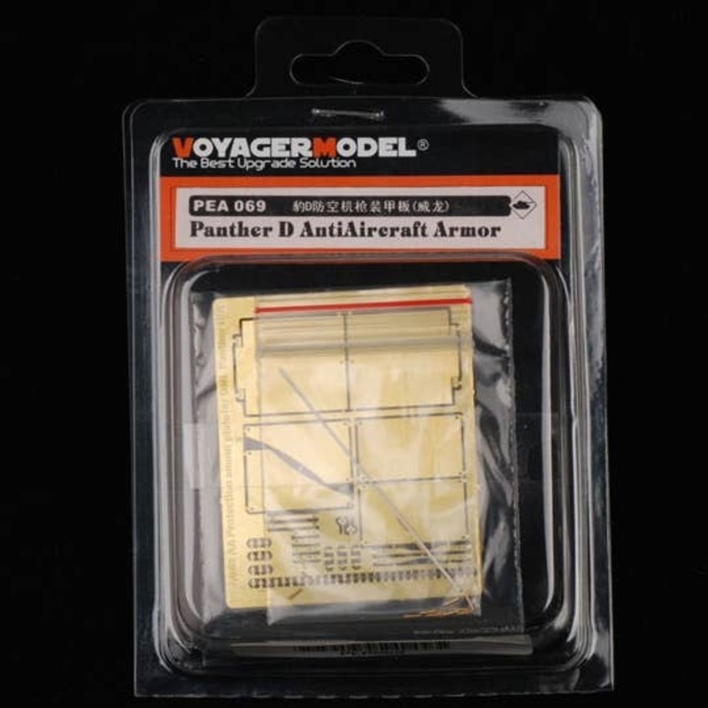 1/35 Photo Etched set for Panther D Anti Aircraft Armor (For DRAGON)