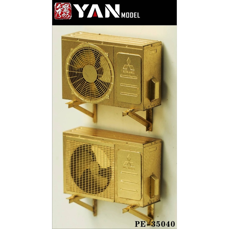 1/35 Split Air Conditioners (Style 1) 4 Sets