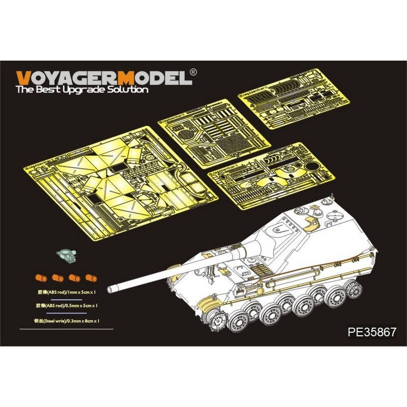 1/35 WWII German Jagdpanther II Tank Destroyer Basic (for Amusing Hobby)