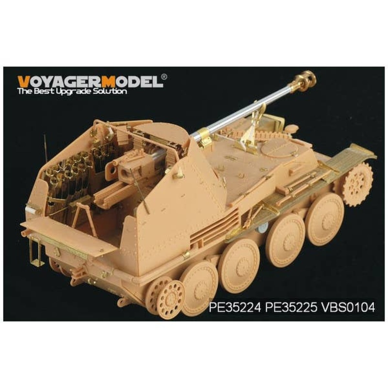 1/35 WWII German Marder III M Fenders (for Tamiya)