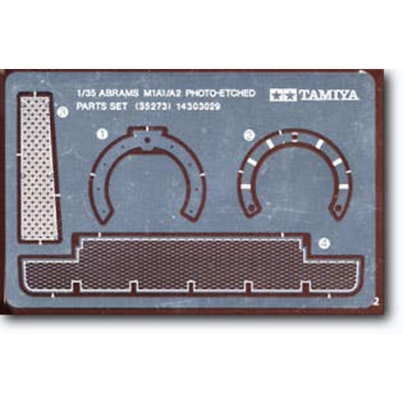 M1A1/A2 Abrams Photo-Etched Parts