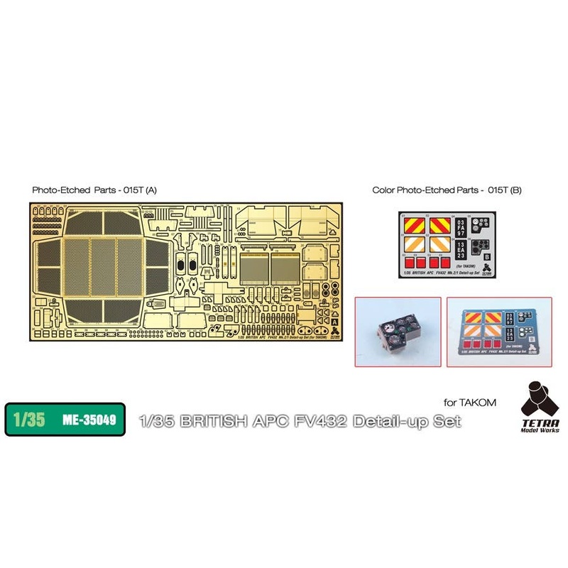 1/35 British APC FV432 MK.2/1 Detail-Up Set (for TAKOM)