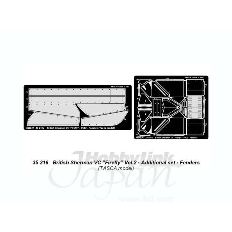 1/35 British Sherman VC Firefly Vol.2 (for Tasca)