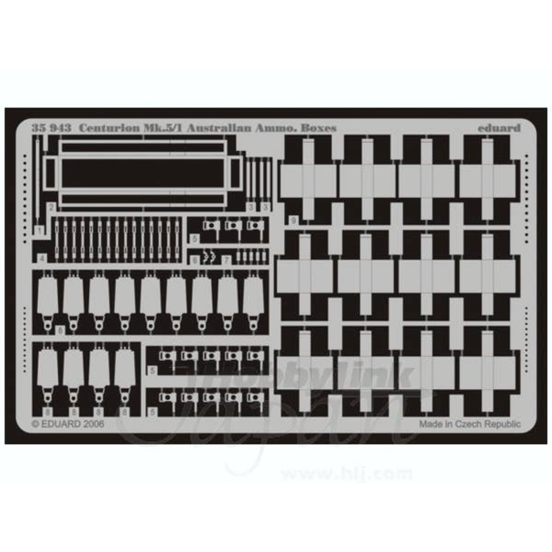 1/35 Centurion Mk.5/1 Ammo Boxes (for AFV Club)