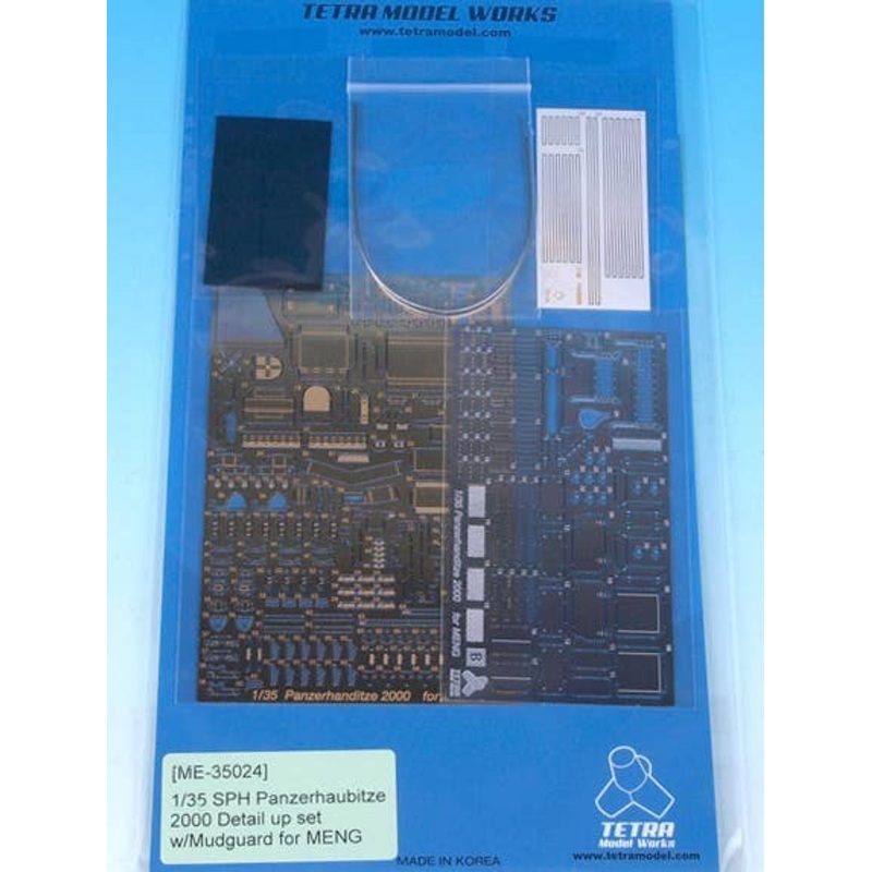 1/35 German SPH Panzerhaubitze 2000 Detail Up Set w/ Mudguard (Meng)