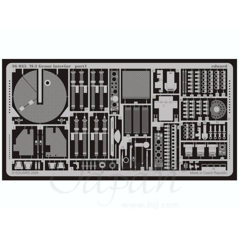 1/35 M-3 Grant interior (for Academy 13212)