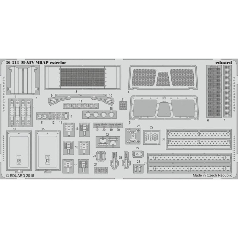 1/35 M-ATV MRAP Exterior