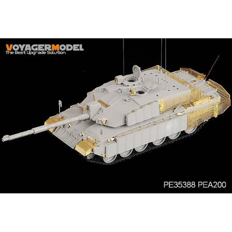 1/35 Modern British Challenger 2 MBT Slat Armor (For TRUMPETER)