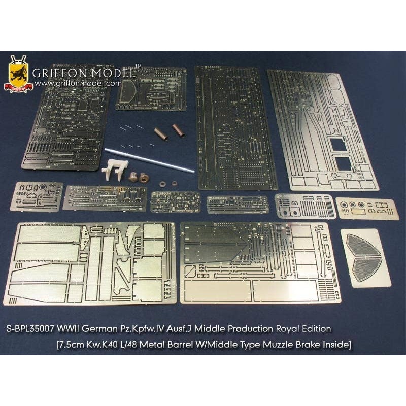 1/35 WWII German Pz.Kpfw.IV Ausf.J Middle Production Royal Edition