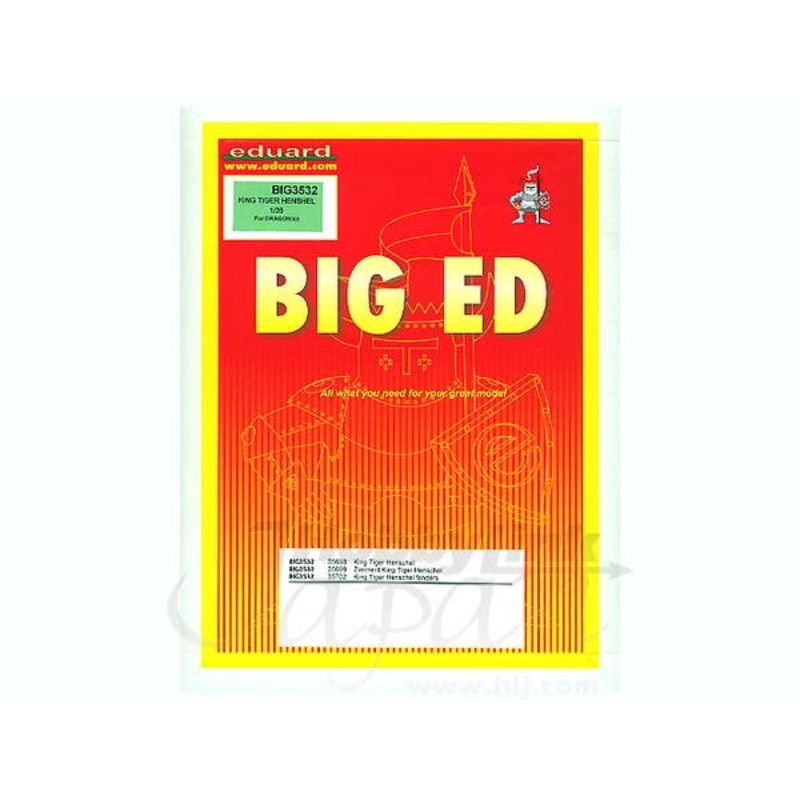 1/35 King Tiger Henschel (for Dragon) Big Ed set