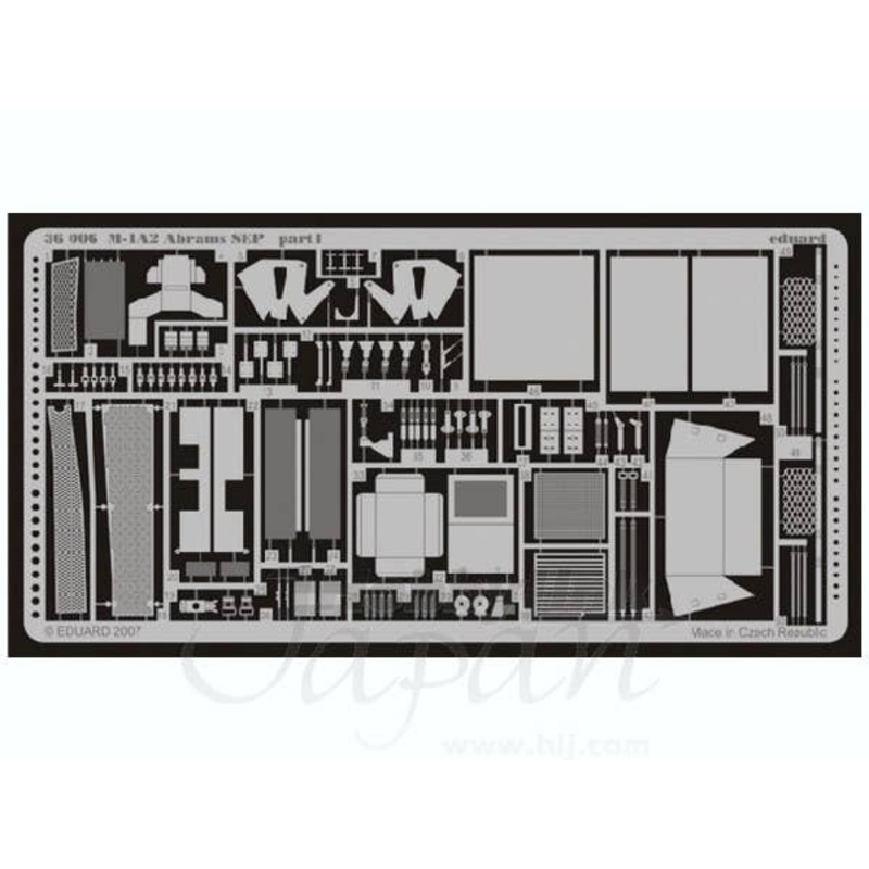 1/35 M1A2 SEP Photo-Etched Parts (for Dragon)