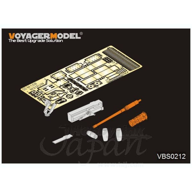 1/35 Modern US M109 Carried M2 Machine Gun (For All)