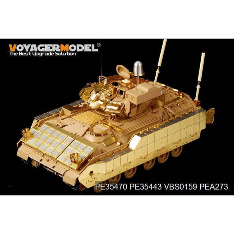 1/35 Modern US M2A2 Infantry Fighting Vehicle w/ERA Basic Detail Parts (for Tamiya)