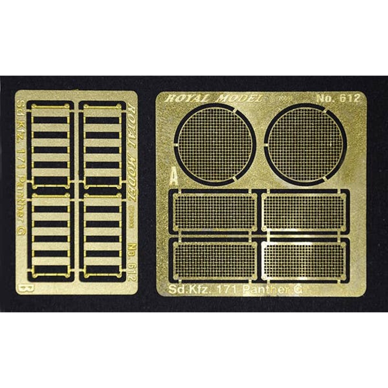 1/35 Photo-Etched Parts Engine Grill Screen for Sd.Kfz.171 Panther G