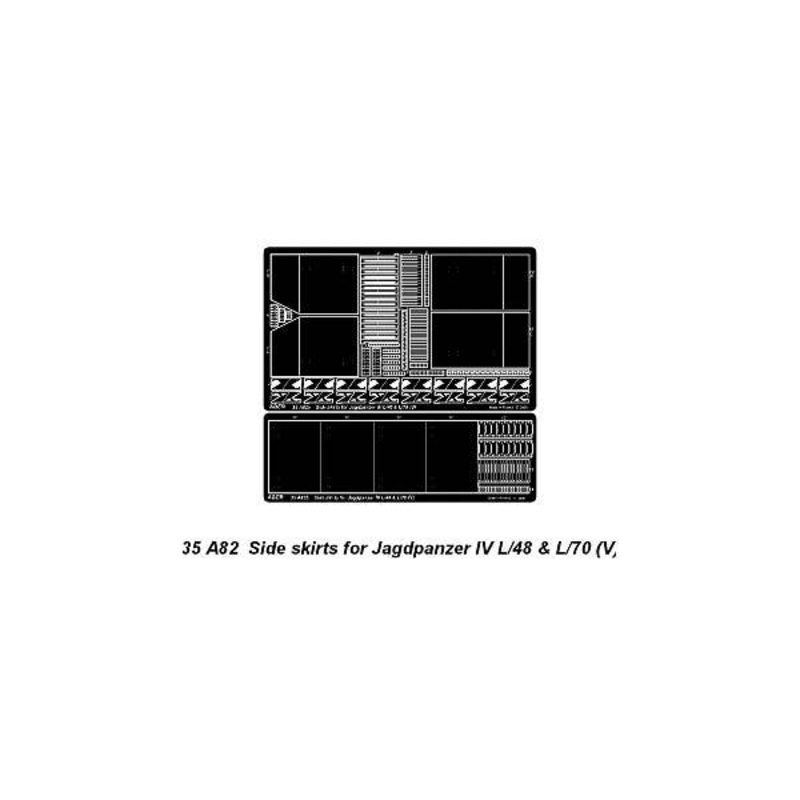1/35 Side Skirts for Jagdpanzer IV (V)