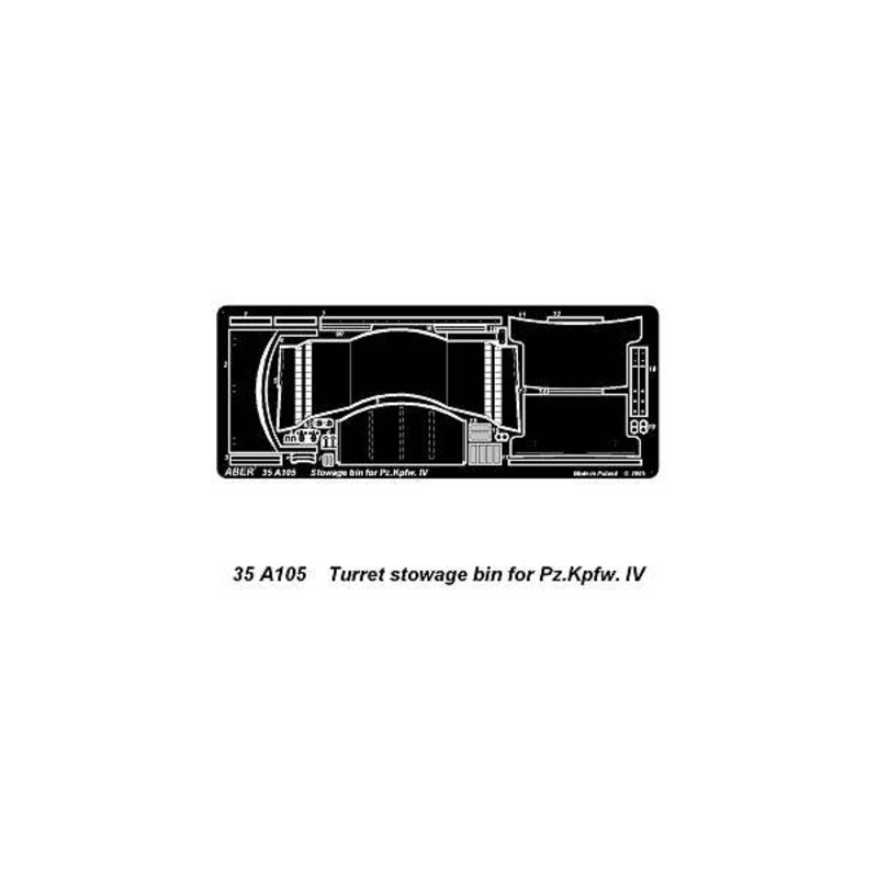 1/35 Turret Stowage Bin for Pz.Kpfw. IV