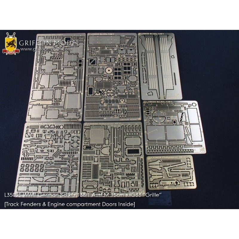 1/35 WWII German Sd.Kfz.138/1 Ausf.M 15cm sIG.33/2 "Grille"
