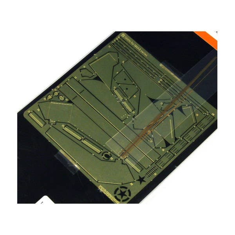 1/35 WWII USMC M4A2 Medium Tank Late Production Side Skirts (for Dragon)