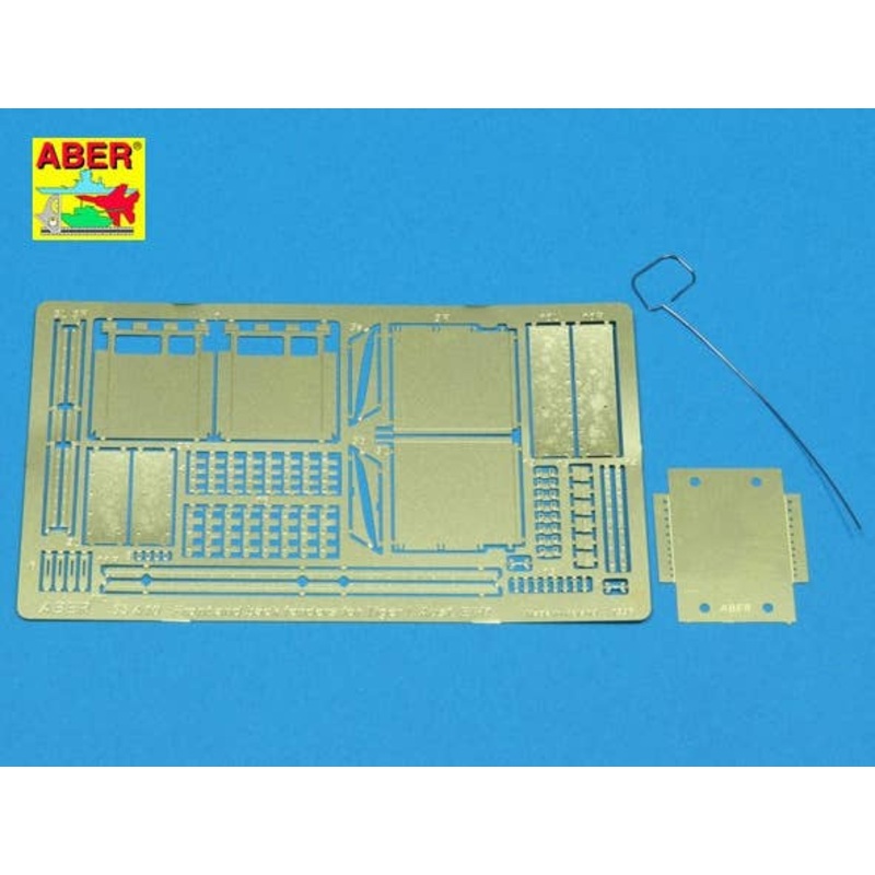1/35 Front And Back Fenders For Tiger I