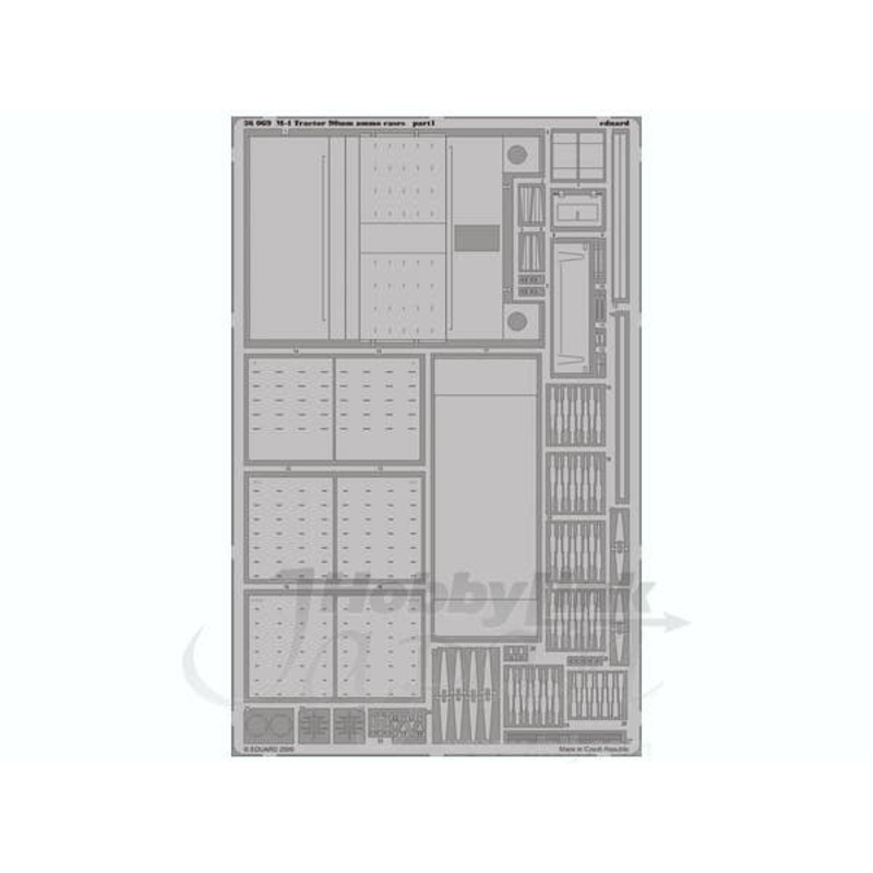 1/35 M-4 Tractor 90mm ammo Cases (for Hobby Boss)