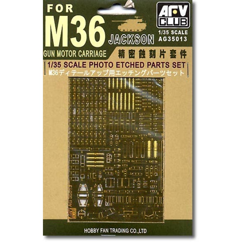 1/35 M36 Tank Photo-Etched Set